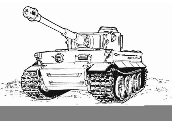 How to draw a tank