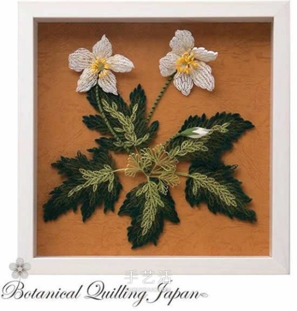 Its so beautiful! A collection of pictures of handmade three-dimensional paper flower works