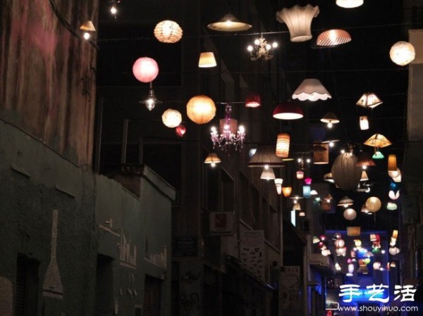 DIY the warm alley in "Ten Thousand Houses of Lights"