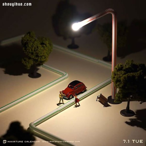 Use small things in life to creatively DIY beautiful miniature photography