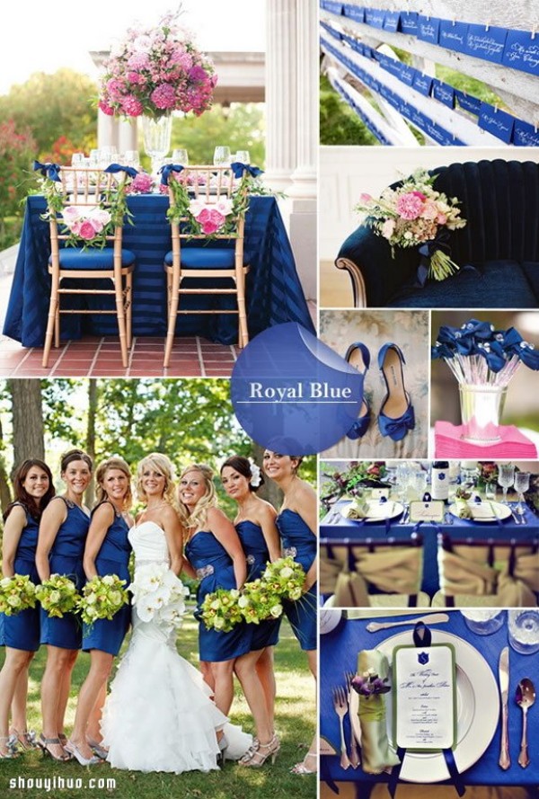 10 super beautiful wedding decoration color matching DIY