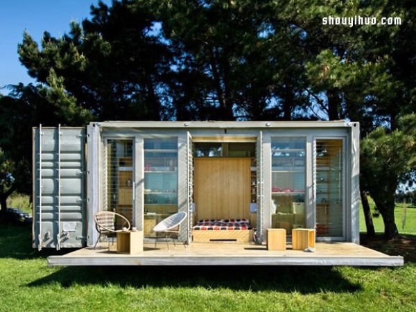 Change your thinking about shipping containers and building a container home that can accommodate a family of four