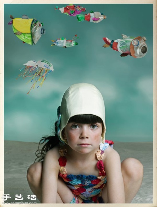 Gaby Herbstein Children vs. Environmental Protection Series Photography Works