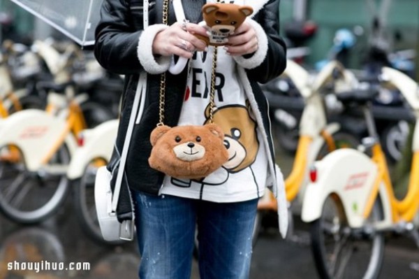 Womens Novelty Bags Appearing in Fashion Street Photos