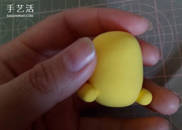 Ultra-light clay short-legged dog DIY tutorial to make a cartoon puppy from clay