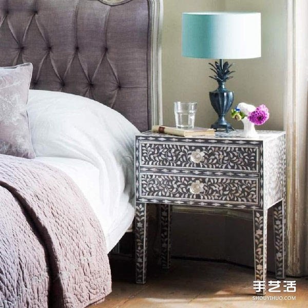 29 unique home bedside table placement designs