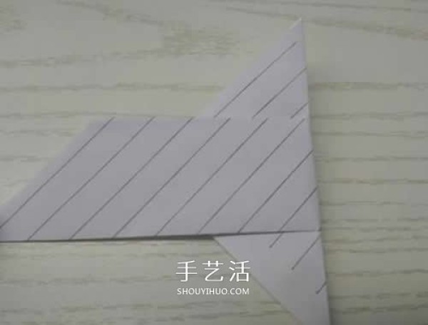 Kindergarten handmade origami tutorial, the simplest illustration of folding a dove of peace