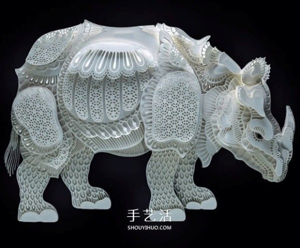 Animal paper sculptures by a Manila artist to raise funds for vulnerable wildlife