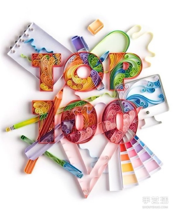 Amazing pictures of paper quilling crafts and wonderful paper quilling art