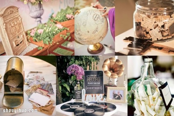 8 creative wedding sign-in book inspirations will make a big difference in your wedding