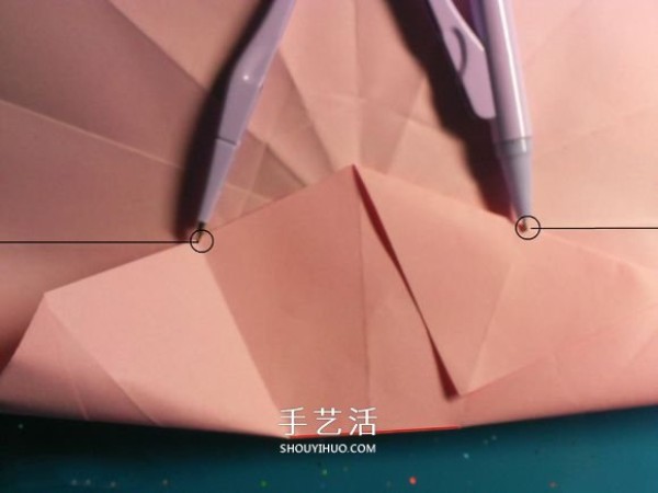 How to fold a 3D origami diamond into an oversized gift for your girlfriend