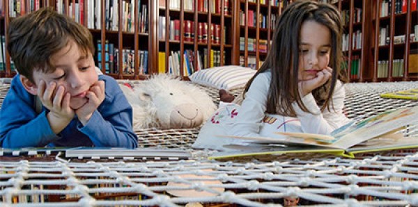 The library installs "Reading Net" and turns it into childrens favorite play area