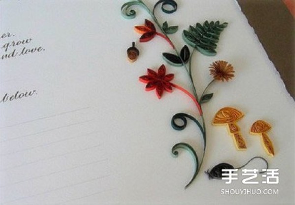 Meimeida scroll paper painting DIY to make a love letter, this is romantic enough! 