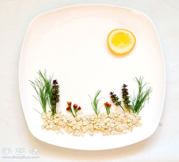 DIY Mouthwatering Cute Food Plate