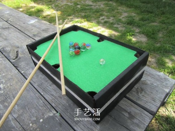 Detailed tutorial on how to make your own mini pool table