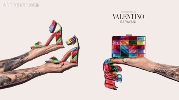 Valentino 2015 Early Spring Colorful Accessories Advertisement