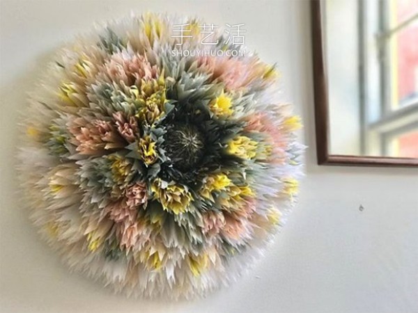 Ultra-thin paper makes giant flowers! A lifelike romantic world