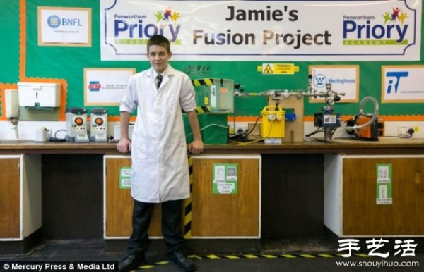 Shocking~A 13-year-old middle school student in the UK successfully completed a nuclear experiment at school! 