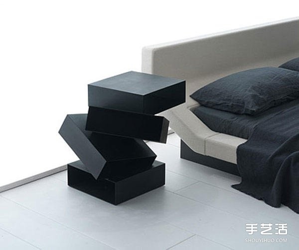 29 unique home bedside table placement designs