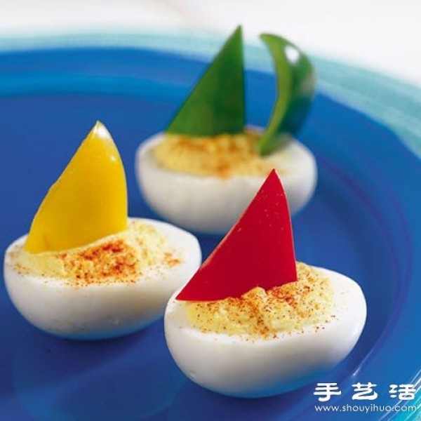 Cute and interesting boiled egg creative DIY