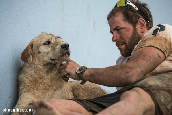 A touching story about an extreme athlete meeting a stray dog