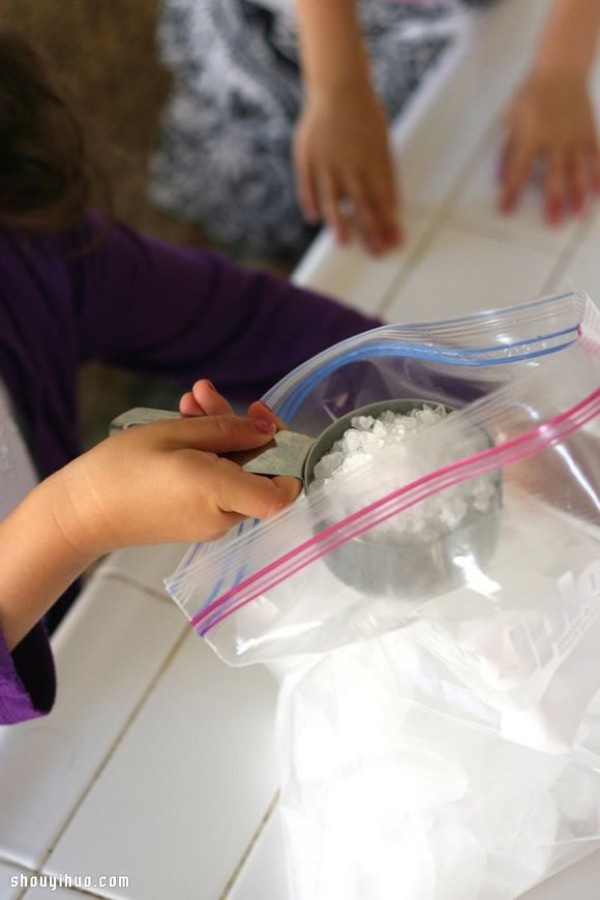 Parent-child activity: You can make ice cream in a sealed bag in 15 minutes