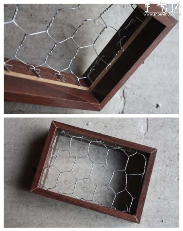 Tutorial on handmade succulent picture frame