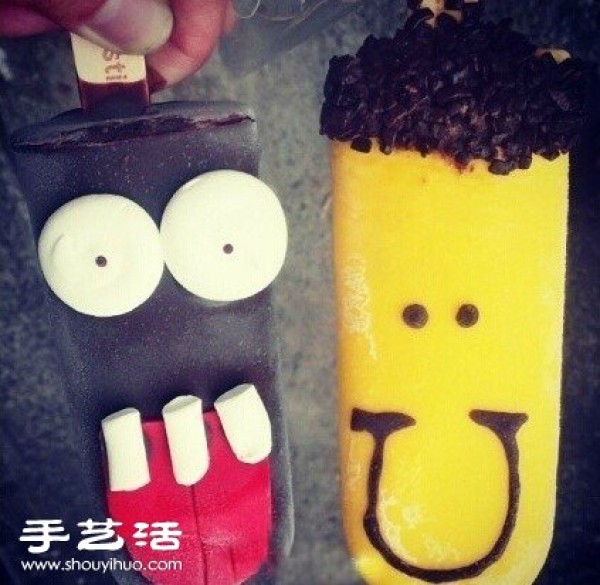 DIY cute cartoon popsicle ice cream