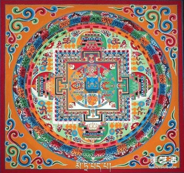 The mandala sand paintings that have been handed down for thousands of years are hard to create but are doomed to be destroyed