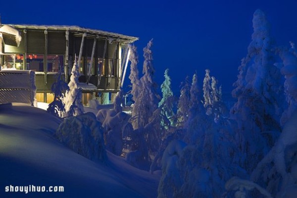 The most breathtaking and perfect view from the Eagle View Suite at the Finnish Hotel