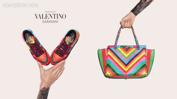 Valentino 2015 Early Spring Colorful Accessories Advertisement