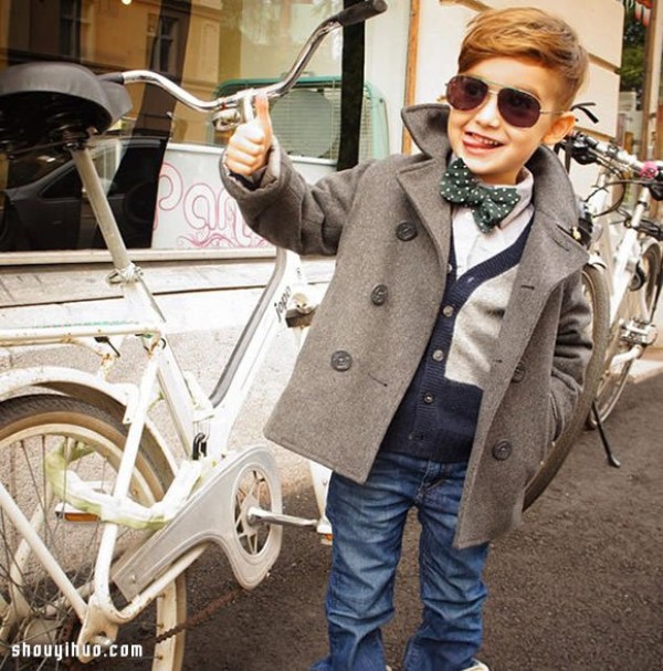 Alson Mateo, the worlds youngest fashionable man, only five years old