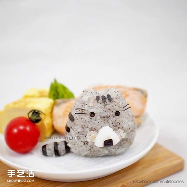 The healing rice ball DIY is not only cute but also nutritiousFull score for nutrition