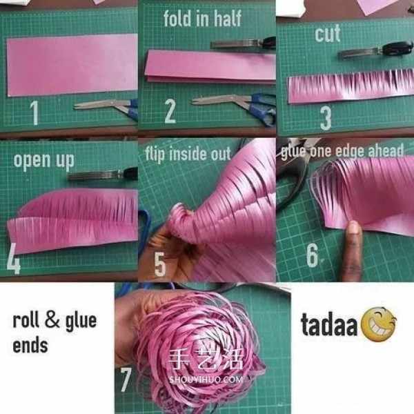 How to make handmade paper flowers with many beautiful paper flowers with complete illustrations