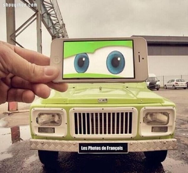 Mobile phone wallpaper creative DIY integrates film and television cartoon characters into life