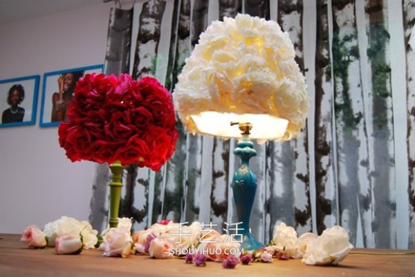 16 charming handicraft decorations made by DIY with various flowers