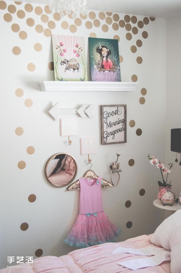 If you have a daughter, you must create an ice cream-colored room for her like this