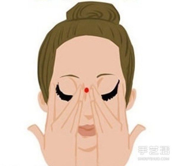 The correct massage method to easily get rid of dark circles when using eye cream