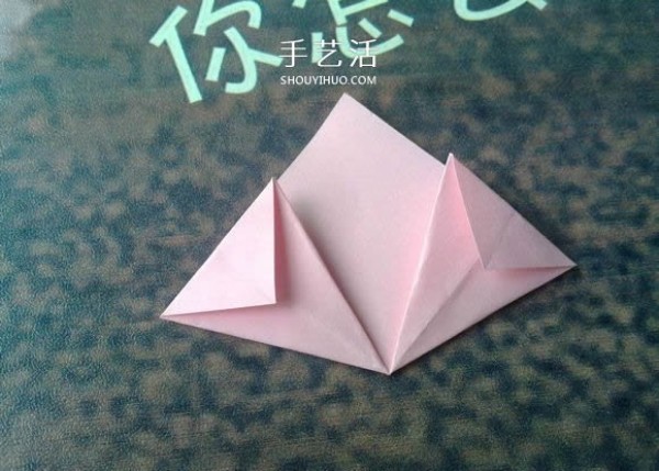 You will definitely learn it! Super simple origami steps of five-petal cherry blossom