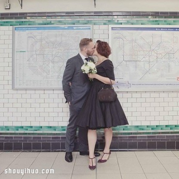 Who said a black wedding dress must be white, sexy and elegant