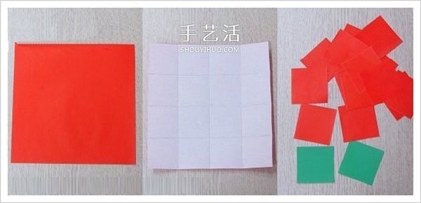 Very simple carnation origami steps for children to fold carnations by hand