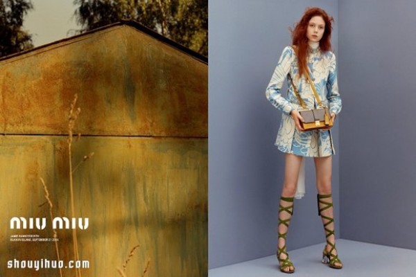 Poetic fashion blockbuster Miu Miu 2015 early spring advertising