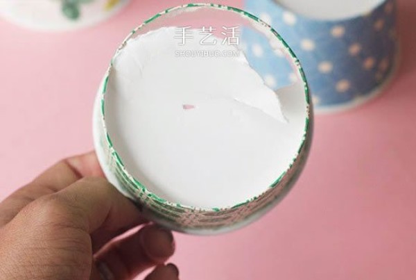 How to use disposable paper bowl waste to make a cute crown by hand