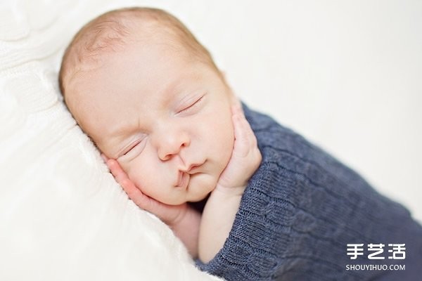 Super cute newborn baby photos of a pure and innocent little angel~