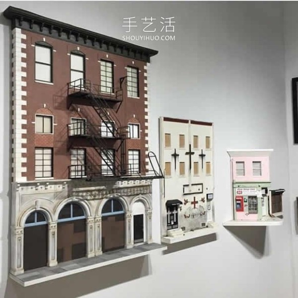 Every detail is carefully restored! Architectural model of the most dilapidated neighborhoods in Philadelphia