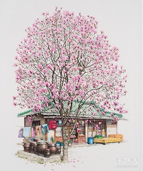 Human touch is not for sale! Twenty-year-old Ganzai shop paintings by Korean artists