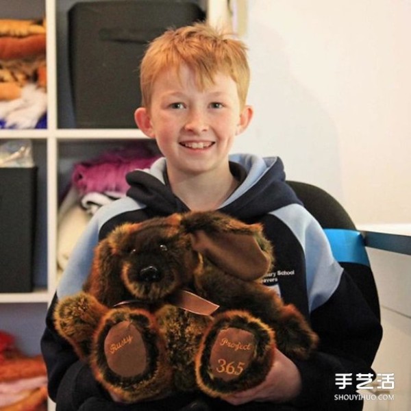 Age is not a problem! Charity plan for plush toys for 12-year-old boys