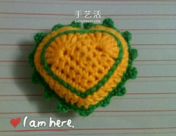 Simple crochet tutorial: How to knit woolen love charms