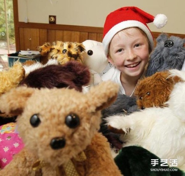 Age is not a problem! Charity plan for plush toys for 12-year-old boys