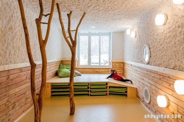 Decoration and layout design of forest kindergarten in Berlin, Germany